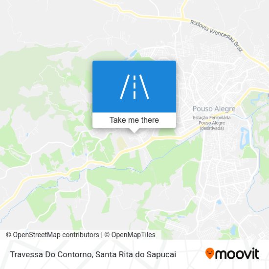 Travessa Do Contorno map