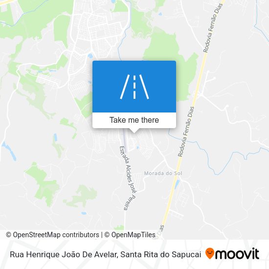 Rua Henrique João De Avelar map