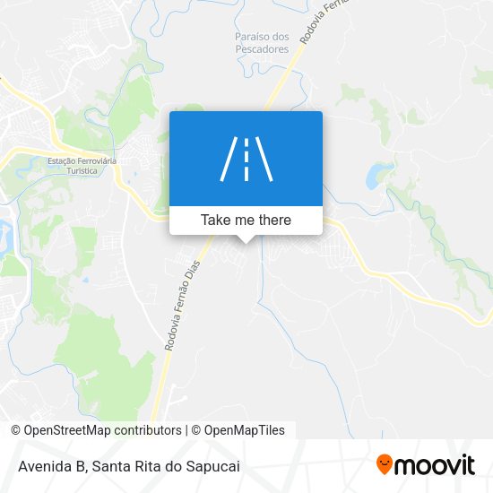 Avenida B map