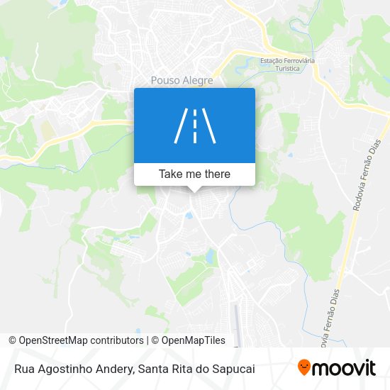 Rua Agostinho Andery map