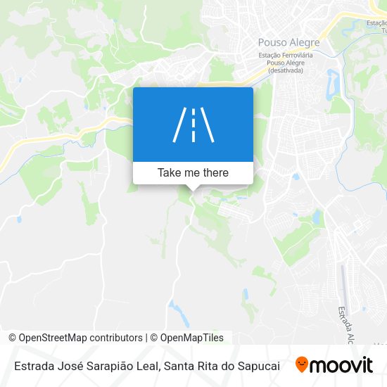Estrada José Sarapião Leal map