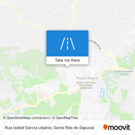 Rua Izabel Garcia Libânio map