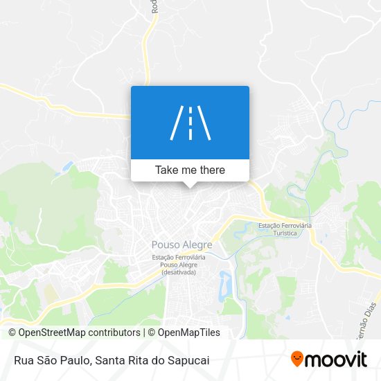 Rua São Paulo map