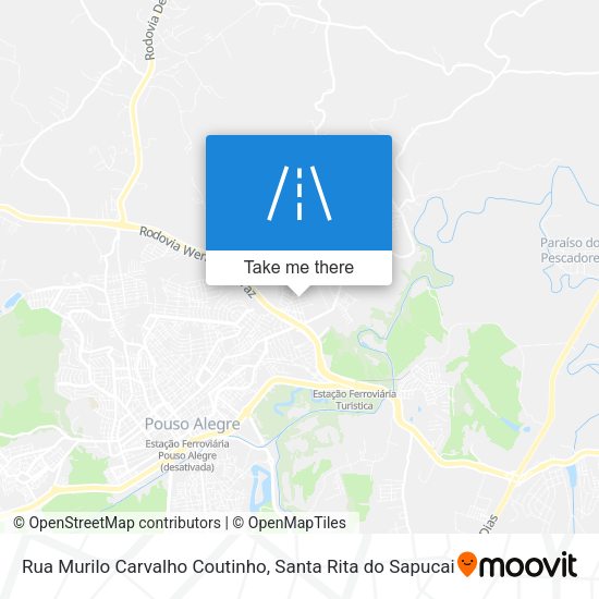 Rua Murilo Carvalho Coutinho map