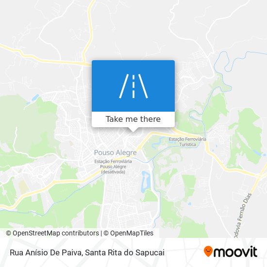 Rua Anísio De Paiva map