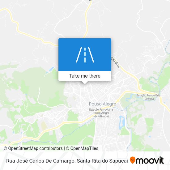 Rua José Carlos De Camargo map