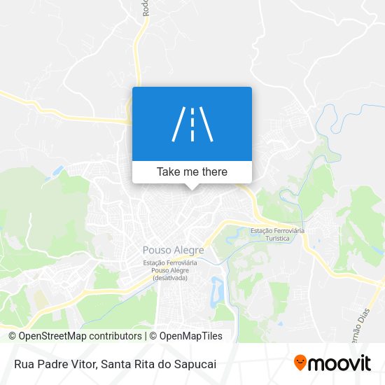 Rua Padre Vitor map