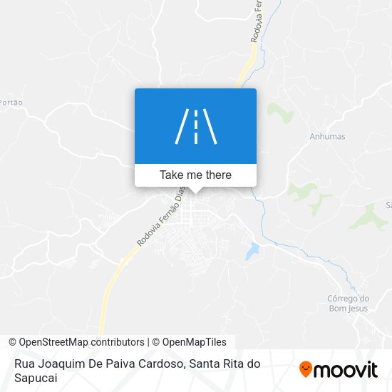 Rua Joaquim De Paiva Cardoso map