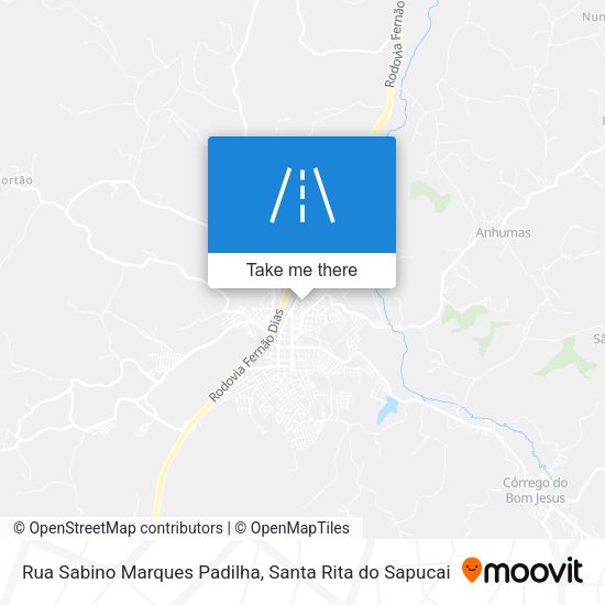 Rua Sabino Marques Padilha map