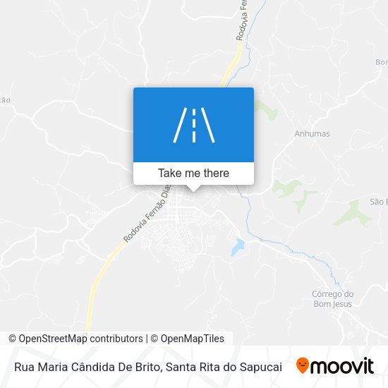 Rua Maria Cândida De Brito map