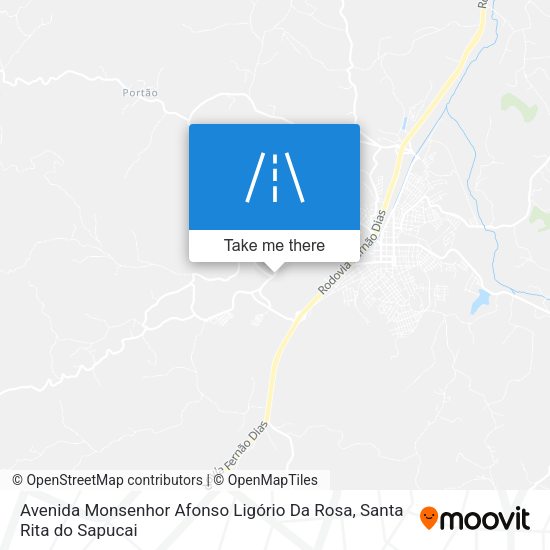 Avenida Monsenhor Afonso Ligório Da Rosa map