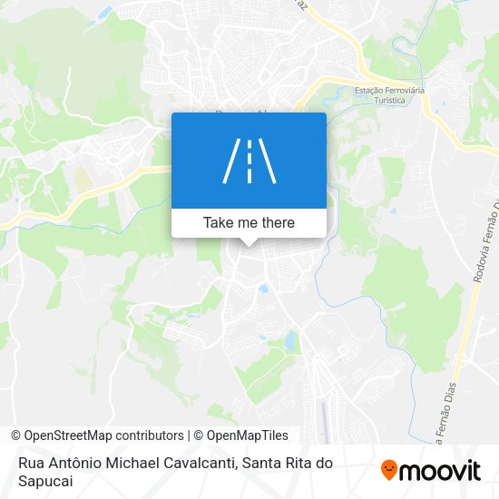 Rua Antônio Michael Cavalcanti map