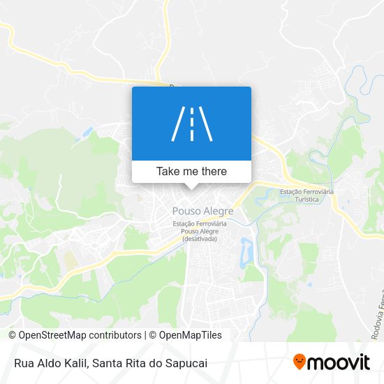 Rua Aldo Kalil map