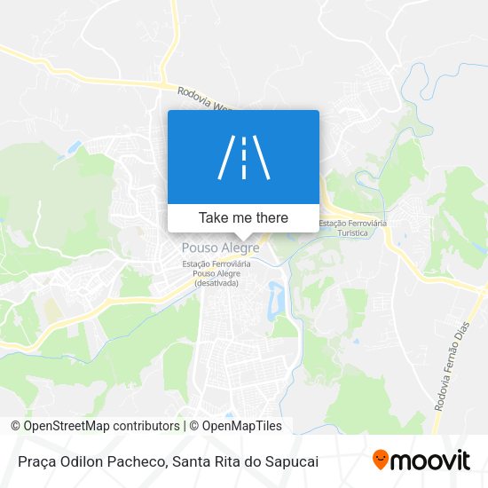 Praça Odilon Pacheco map