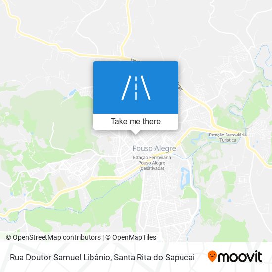 Rua Doutor Samuel Libânio map