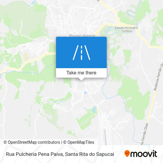 Rua Pulcheria Pena Paiva map