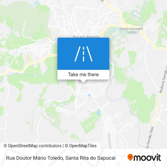Rua Doutor Mário Toledo map