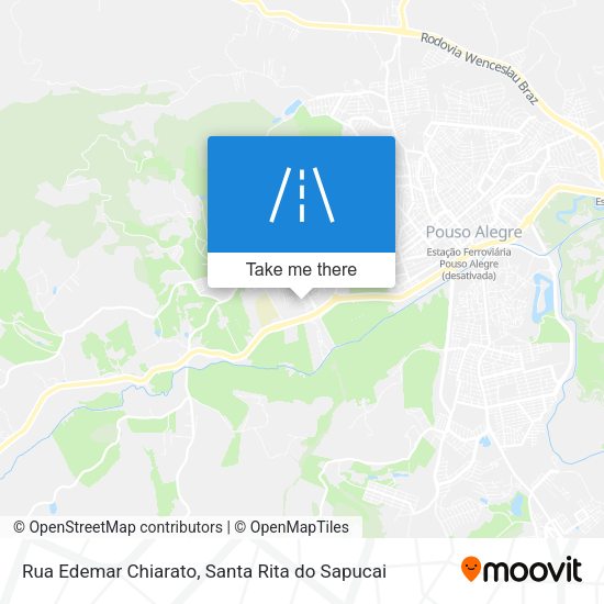 Rua Edemar Chiarato map
