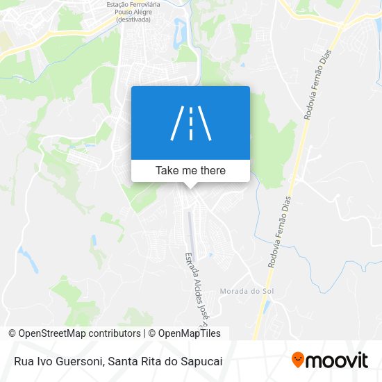 Rua Ivo Guersoni map