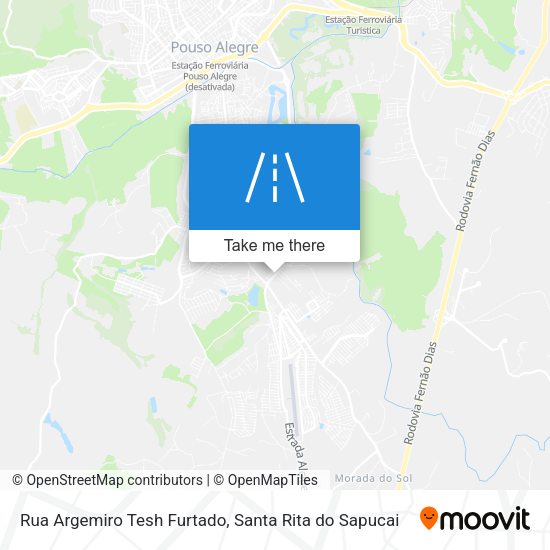 Rua Argemiro Tesh Furtado map