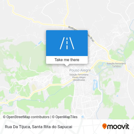 Rua Da Tijuca map