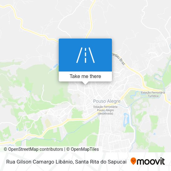Rua Gilson Camargo Libânio map