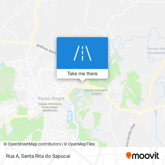 Rua A map