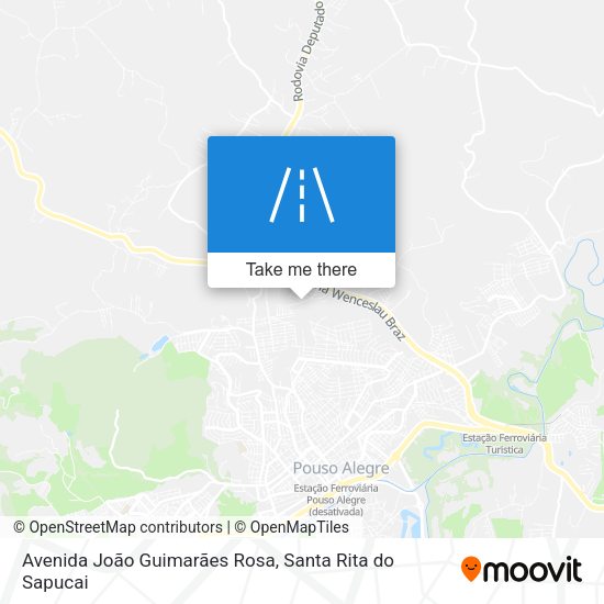 Avenida João Guimarães Rosa map