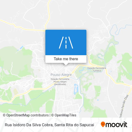Rua Isidoro Da Silva Cobra map