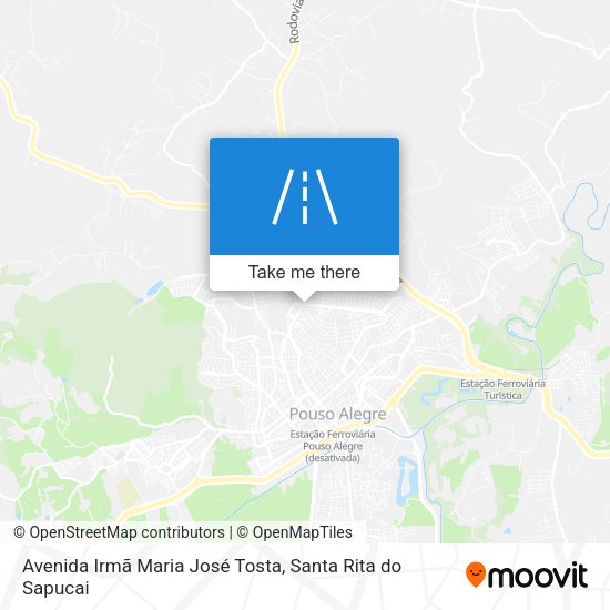 Avenida Irmã Maria José Tosta map