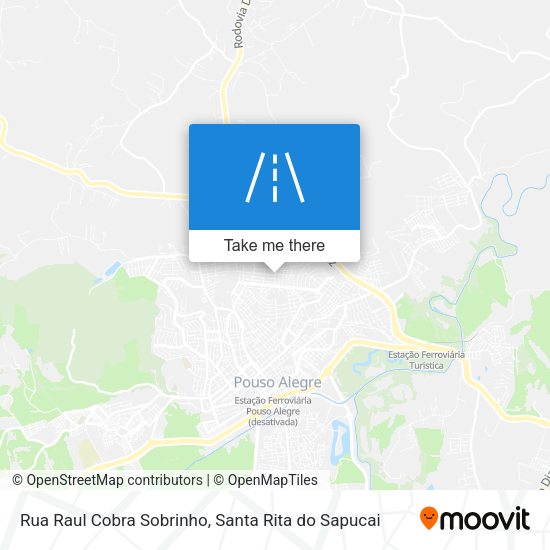 Rua Raul Cobra Sobrinho map