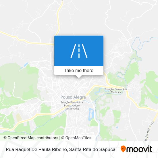 Rua Raquel De Paula Ribeiro map