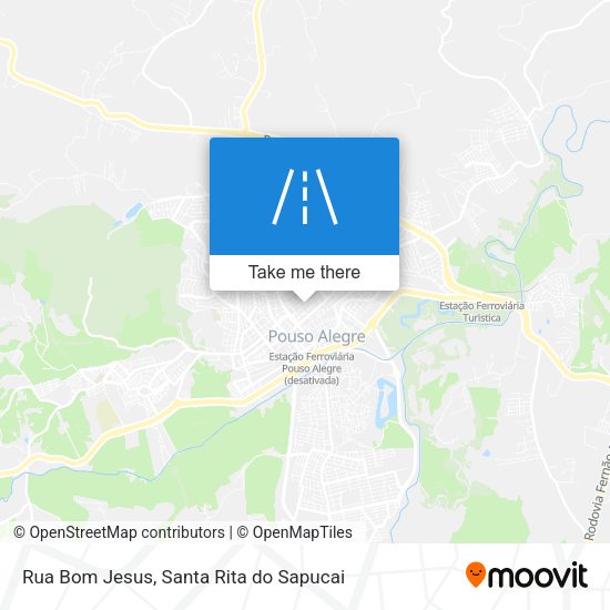 Rua Bom Jesus map