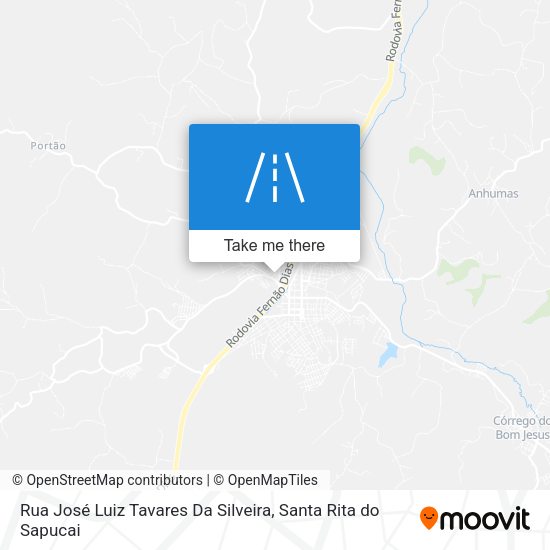 Rua José Luiz Tavares Da Silveira map