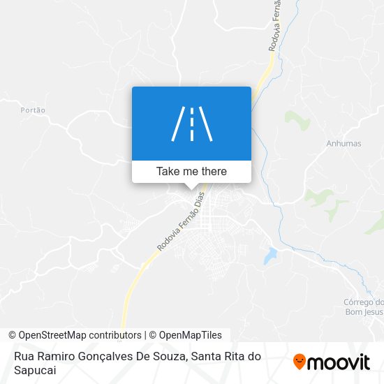 Rua Ramiro Gonçalves De Souza map
