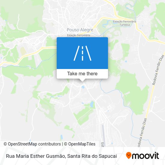 Rua Maria Esther Gusmão map