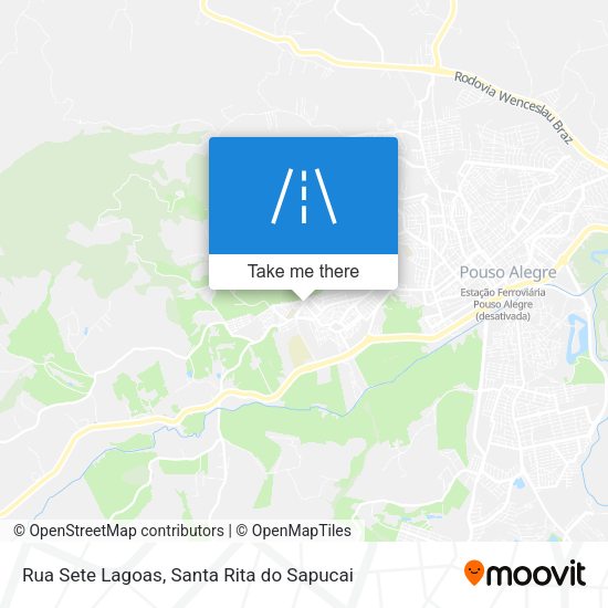 Rua Sete Lagoas map