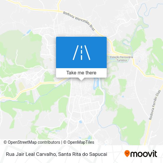 Rua Jair Leal Carvalho map