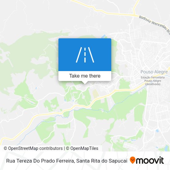 Rua Tereza Do Prado Ferreira map
