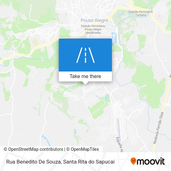 Rua Benedito De Souza map