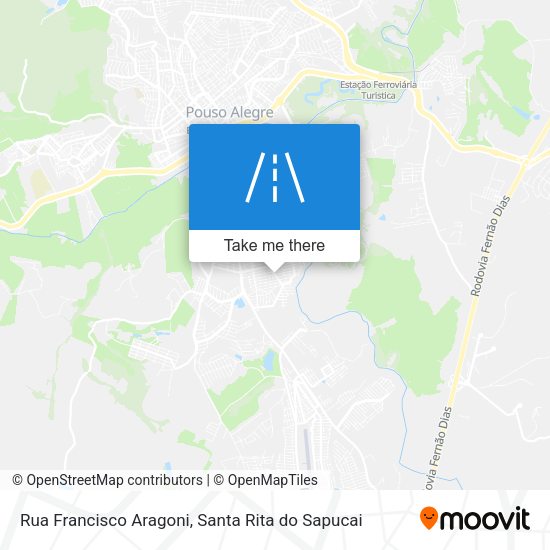 Rua Francisco Aragoni map