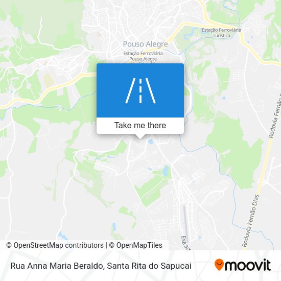 Rua Anna Maria Beraldo map