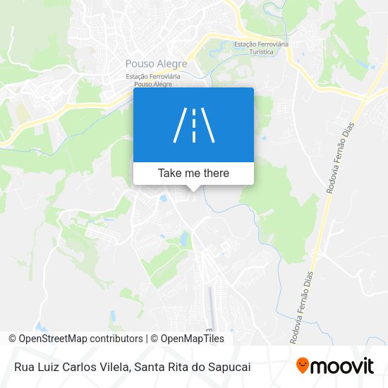 Rua Luiz Carlos Vilela map