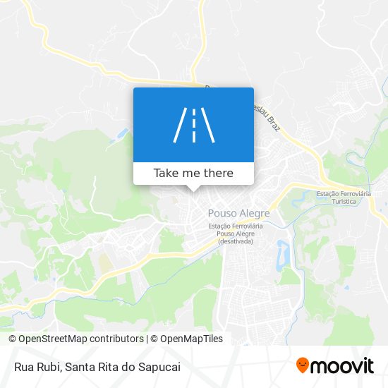 Mapa Rua Rubi