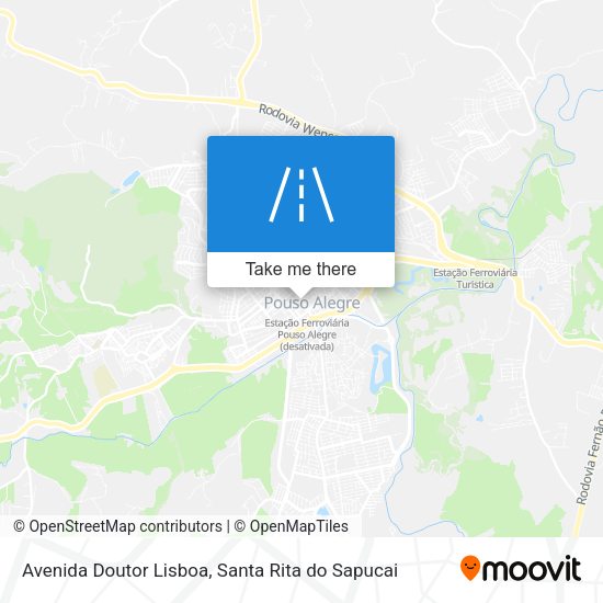 Avenida Doutor Lisboa map