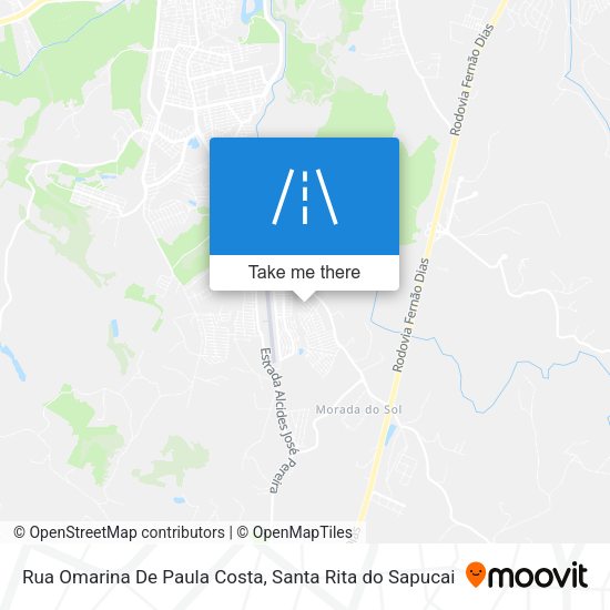 Rua Omarina De Paula Costa map