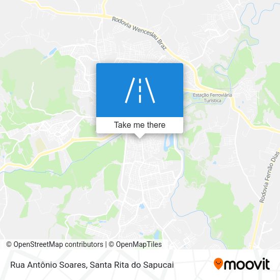 Rua Antônio Soares map