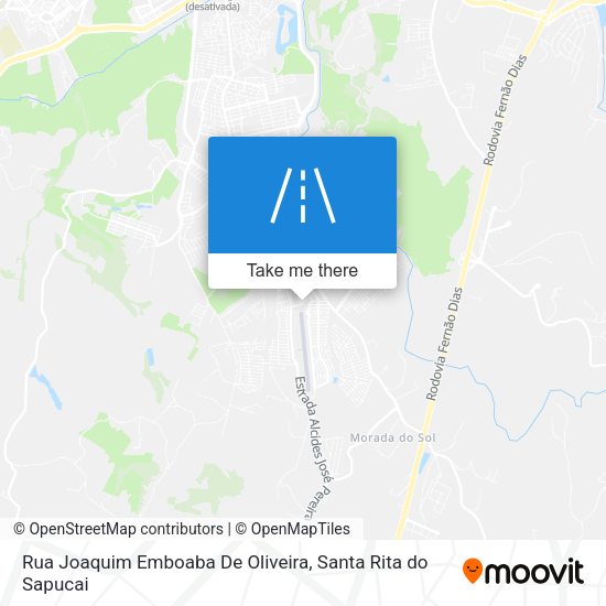 Rua Joaquim Emboaba De Oliveira map