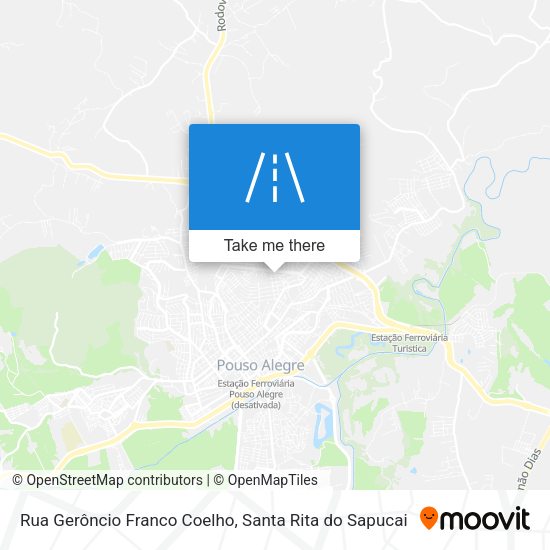 Rua Gerôncio Franco Coelho map