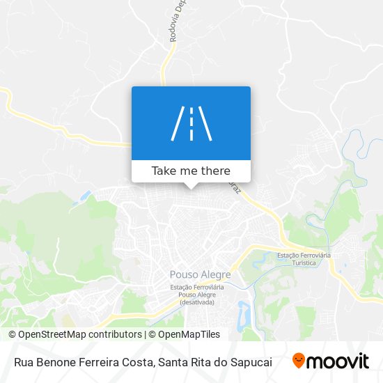 Rua Benone Ferreira Costa map